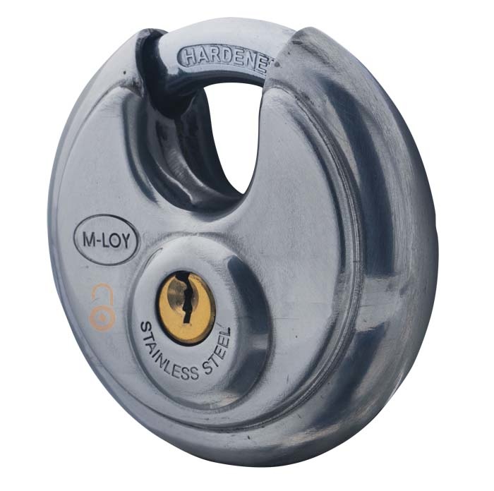 M-loy Discus Hangslot Roestvaststaal 5 pins 70mm kopen | Hangslotje.nl