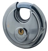 Stahlex Rundes Diskus-Vorhängeschloss 90mm (großes Modell)