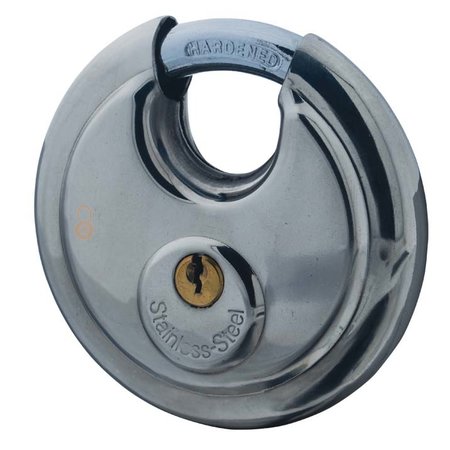Stahlex Rundes Diskus-Vorhängeschloss 90mm (großes Modell)