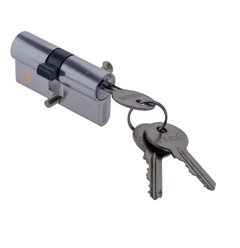 Stahlex Europrofiel Cilinder 3 sleutels | Hangslotje.nl