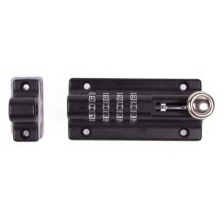 Benson Schubriegel mit Zahlenschloss 120mm