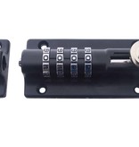 Benson Schubriegel mit Zahlenschloss 120mm