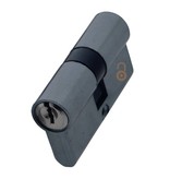 Stahlex 4 Stück Zylinderschlösser 60mm Profil