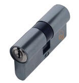 Stahlex 4 Stück Zylinderschlösser 60mm Profil