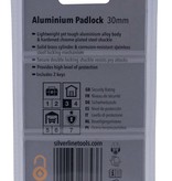 Silverline Vorhängeschloss 30mm Aluminium
