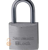 Silverline Vorhängeschloss 30mm Aluminium