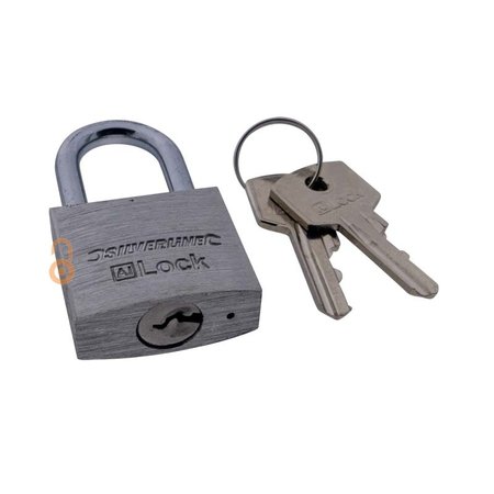Silverline Vorhängeschloss 30mm Aluminium