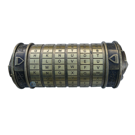 Hangslot met letters | Woordslot / cryptex model