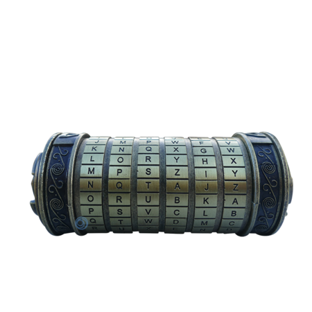Vorhängeschloss mit letters | Wortschloss / cryptex model