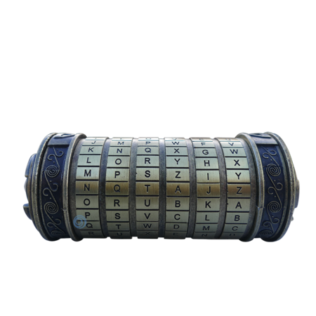 Hangslot met letters | Woordslot / cryptex model