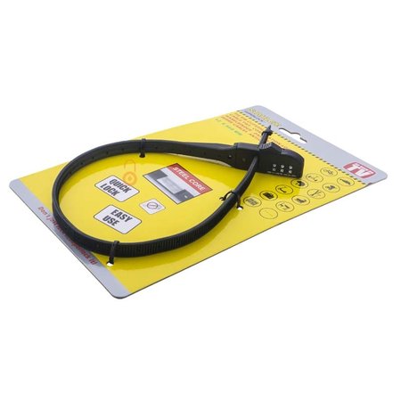 Stahlex Kabel Zahlenschloss tie rib 12x560mm