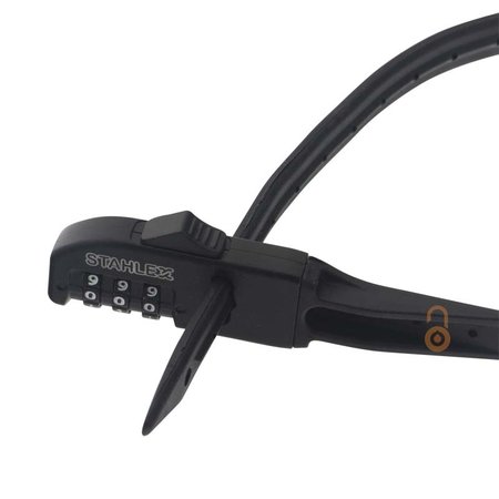 Stahlex Kabel Zahlenschloss tie rib 12x560mm