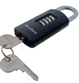 Masterlock Cijferhangslot met herstelsleutel - zelf-instelbare cijfercode - Zware uitvoering