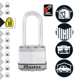 Masterlock Hangslot weerbestendig - hoge beugel