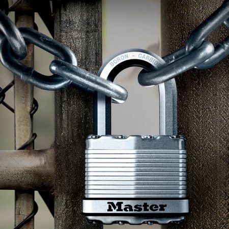 Masterlock Vorhängeschloss-Set No Crack achteckig