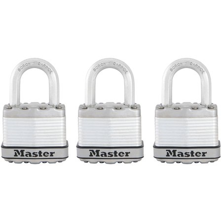 Masterlock Vorhängeschloss-Set No Crack achteckig