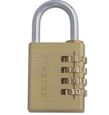 Masterlock Aluminium Vorhängeschloss 40mm mit Messing Ausführung