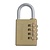 Masterlock Zahlenschloss Messing 40mm