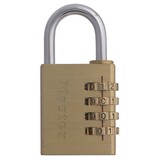 Masterlock Aluminium Vorhängeschloss 40mm mit Messing Ausführung