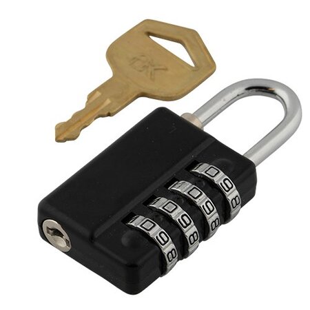 Lock-it Cijferhangslot met Masterkey  XL