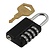 Lock-it Cijferhangslot - Moedersleutel  XL