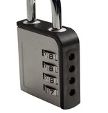 Cijferhangslot Grijs/Zwart