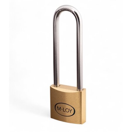 M-loy Hangsloten hoge beugel 30mm