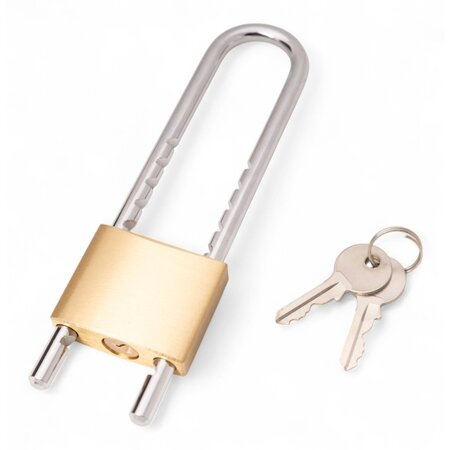 Work-it Hangsloten extra hoge beugel 50mm  verstelbaar