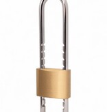 Work-it Hangsloten extra hoge beugel 50mm  verstelbaar