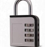 Cijferhangslot Grijs/Zwart