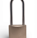 Work-it Hangslot 38 mm met hoge beugel 60 mm – blanco kast geschikt voor graveren