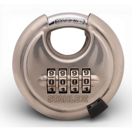 Stahlex Discussloten 70mm met cijfercombinatie