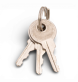 Tri-Circle Aktie 6 - 12hangslotjes gelijksluitend 20mm