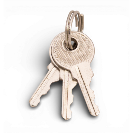 Tri-Circle Aktie 6 - 12hangslotjes gelijksluitend 20mm