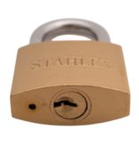 Stahlex 10 Stück Vorhängeschlösser 38mm Budget