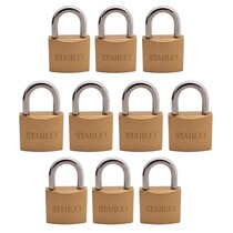 10 stuks Hangslot 38mm Budget