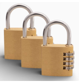 Tri-Circle 3 stuks Cijfersloten 40mm