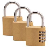 3 stuks Cijferslot 40mm