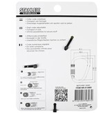 Stahlex Stahlex Kabel-Karabiner Zahlenschloss 1800 mm – Spiralkabel mit 4-stelligem Code