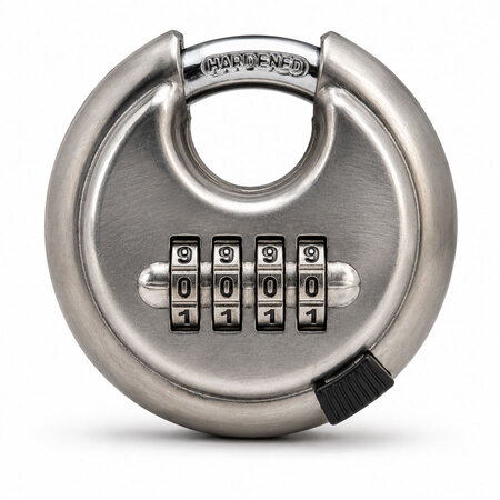 Stahlex Discussloten 70mm mit cijfercombinatie
