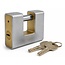 Blockschloss GS 80mm (Mit 2 Schlüssel per zending)