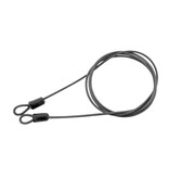Sicherheitskabel mit Schlaufen voorzien von draadklem - 2.5mm