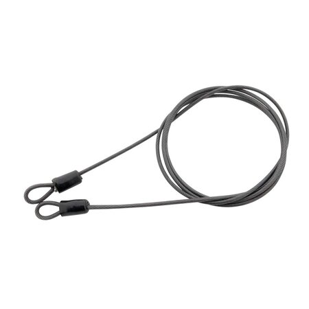 Sicherheitskabel mit Schlaufen voorzien von draadklem - 2.5mm