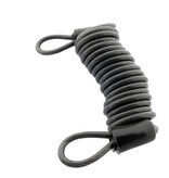 Spiraalkabel 110 cm mit Schlaufen aan beide uiteinden