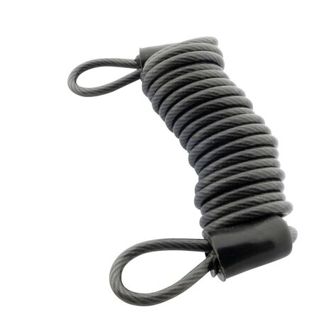 Spiraalkabel 110 cm mit Schlaufen aan beide uiteinden