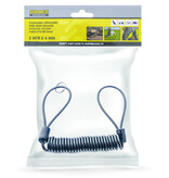 Flexibles geplastificeerde Stahlkabel mit zwei Schlaufen und een maximalen Länge von ca. 2 Meter
