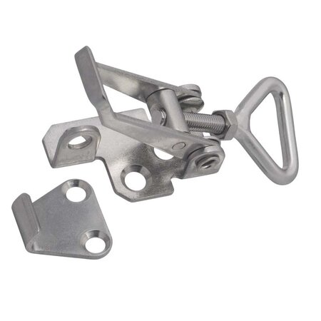 Lock-it Edelstahl-Spannverschluss 80 mm verstellbar mit tegenstuk