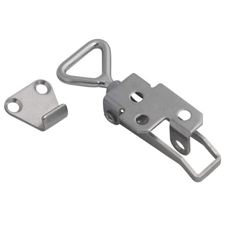 Lock-it Edelstahl-Spannverschluss 80 mm verstellbar mit tegenstuk