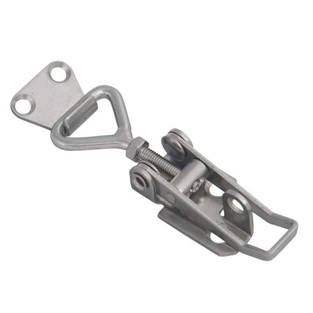Lock-it Edelstahl-Spannverschluss 80 mm verstellbar mit tegenstuk