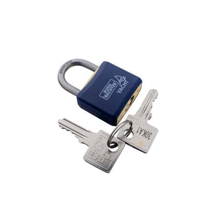 Burgwächter BURG-WÄCHTER Yacht hangslot 40 mm gelijksluitend K1 met RVS beugel